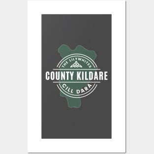 County Kildare Map Posters and Art